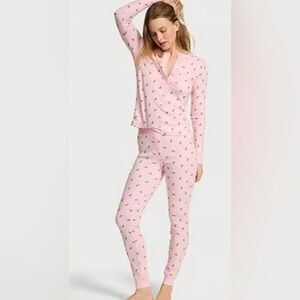Victoria's Secret Pink Floral Pajama Set